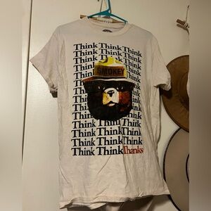 LIKE NEW ⭐️ urban outfitters Smokey the Bear “think think thanks” t-shirt